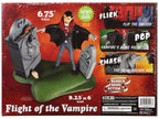 Skill 2 Model Kit Haunted Manor "Flight of the Vampire" Diorama Set 1/12 Scale Model by Polar Lights-1