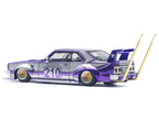 Skyline C210 Kaido Racer "Bosozoku Style" RHD (Right Hand Drive) #210 Purple and Silver 1/64 Diecast Model Car by Pop Race-0