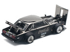 Skyline GT-R V8 Drift "Hakosuka" RHD (Right Hand Drive) "Coca-Cola Zero" Dark Chrome and Black 1/64 Diecast Model Car by Pop Race-0