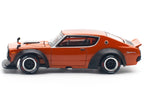 Skyline GT-R V8 Drift "Kenmeri" RHD (Right Hand Drive) Orange Metallic 1/64 Diecast Model Car by Pop Race-2