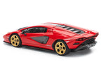 Lamborghini Countach LPI 800-4 Red with Carbon Accents 1/64 Diecast Model Car by Pop Race-0
