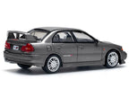 Mitsubishi Lancer Evolution IV RHD (Right Hand Drive) Dark Gray Metallic 1/64 Diecast Model Car by Pop Race-0