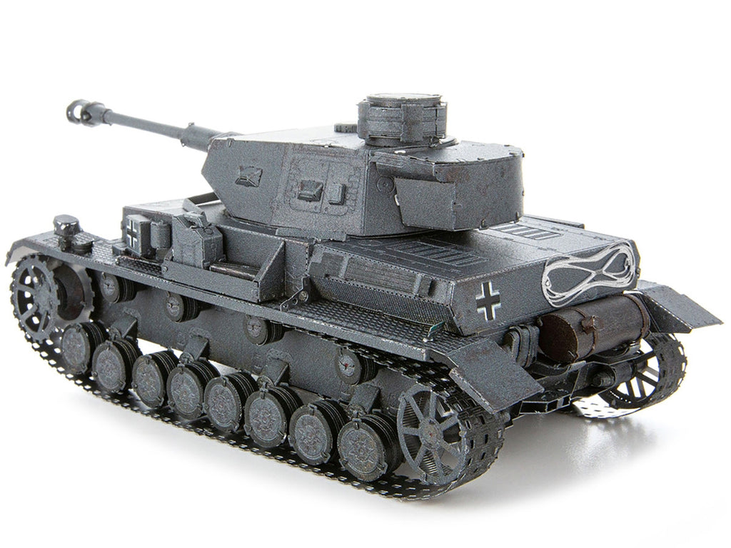 Model Kit German Panzer IV Tank (Challenging Difficulty) Steel Model by Metal Earth-2