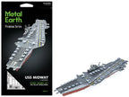 Model Kit USS Midway (CV-41) Aircraft Carrier (Challenging Difficulty) Steel Model by Metal Earth-4