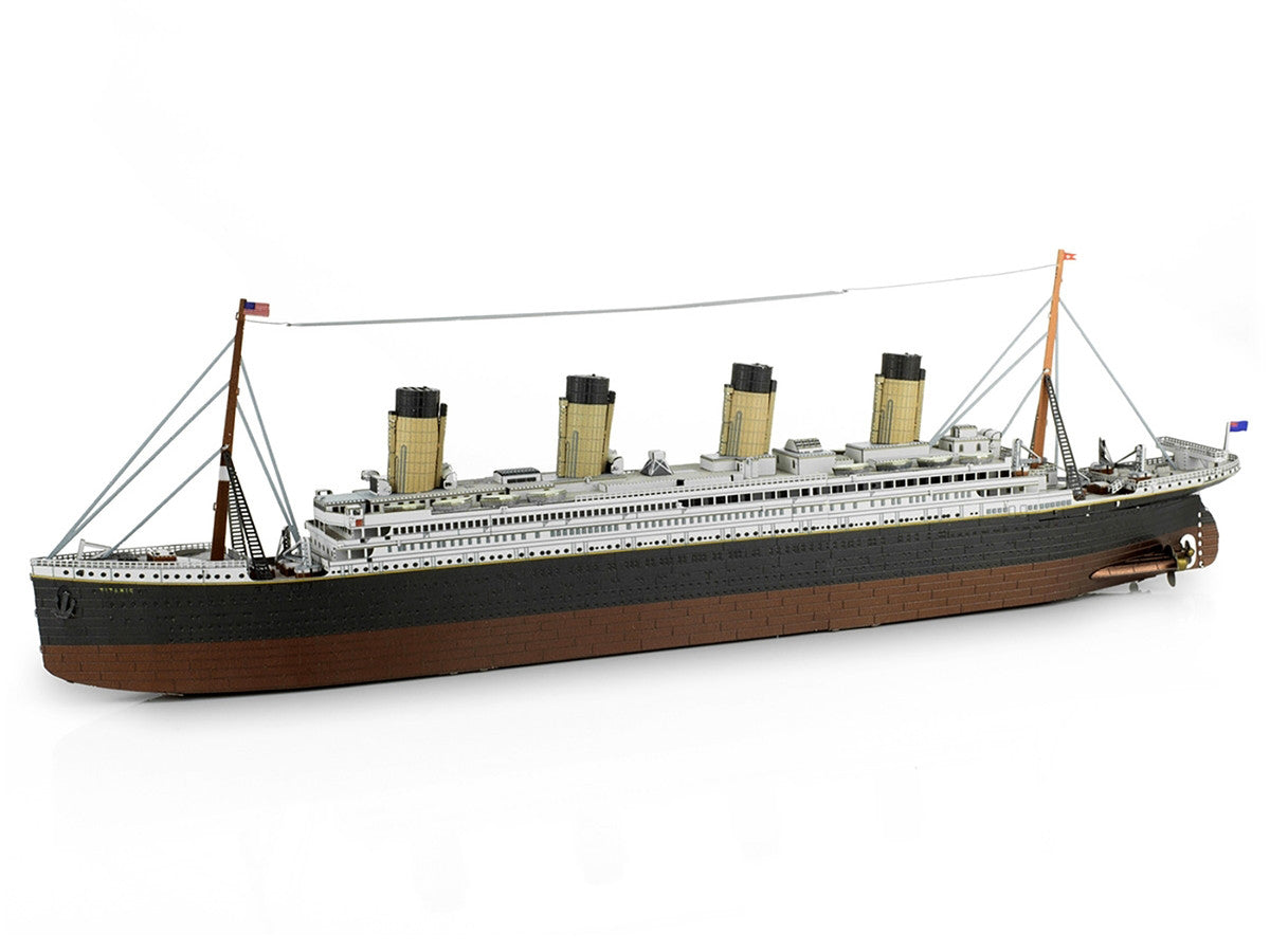 Model Kit RMS Titanic Ship (Moderate Difficulty) Steel Model by Metal Earth-1