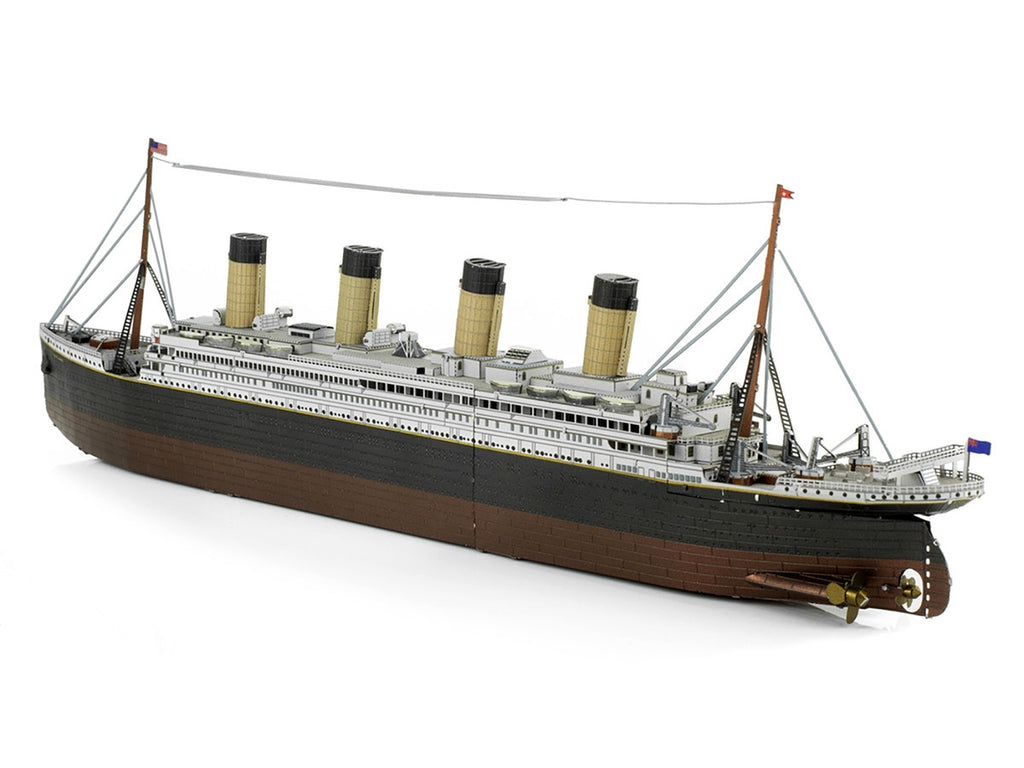 Model Kit RMS Titanic Ship (Moderate Difficulty) Steel Model by Metal Earth-2