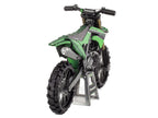 Model Kit Kawasaki KX450 Off-Road Motorcycle Green (Challenging Difficulty) Steel Model by Metal Earth-1