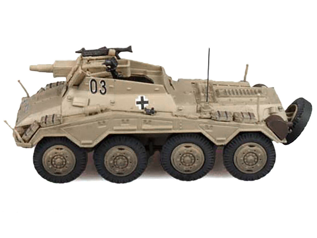 Sd.Kfz. 234/3 Armored Vehicle "#0 3rd Panzer Division Hungary" (1945) German Army 1/72 Diecast Model by Panzerstahl-3
