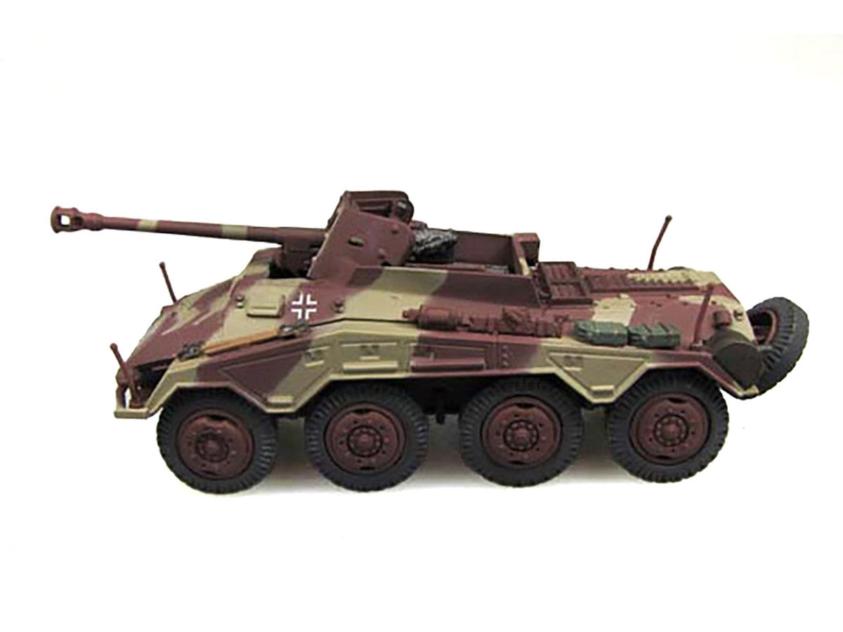 Sd.Kfz. 234/4 Armored Vehicle "Unidentified Unit Western Front" (1945) German 1/72 Diecast Model by Panzerstahl-0