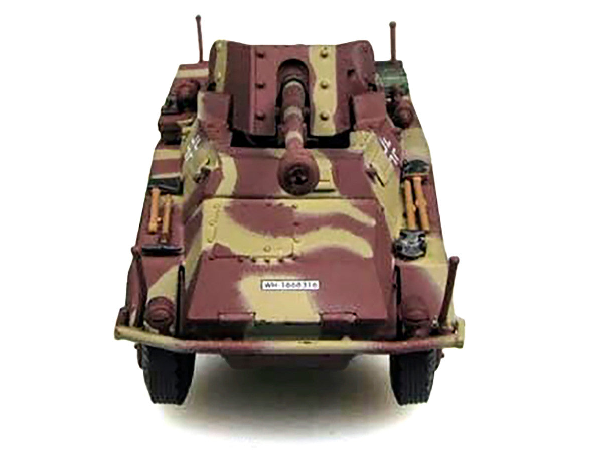 Sd.Kfz. 234/4 Armored Vehicle "Unidentified Unit Western Front" (1945) German 1/72 Diecast Model by Panzerstahl-3