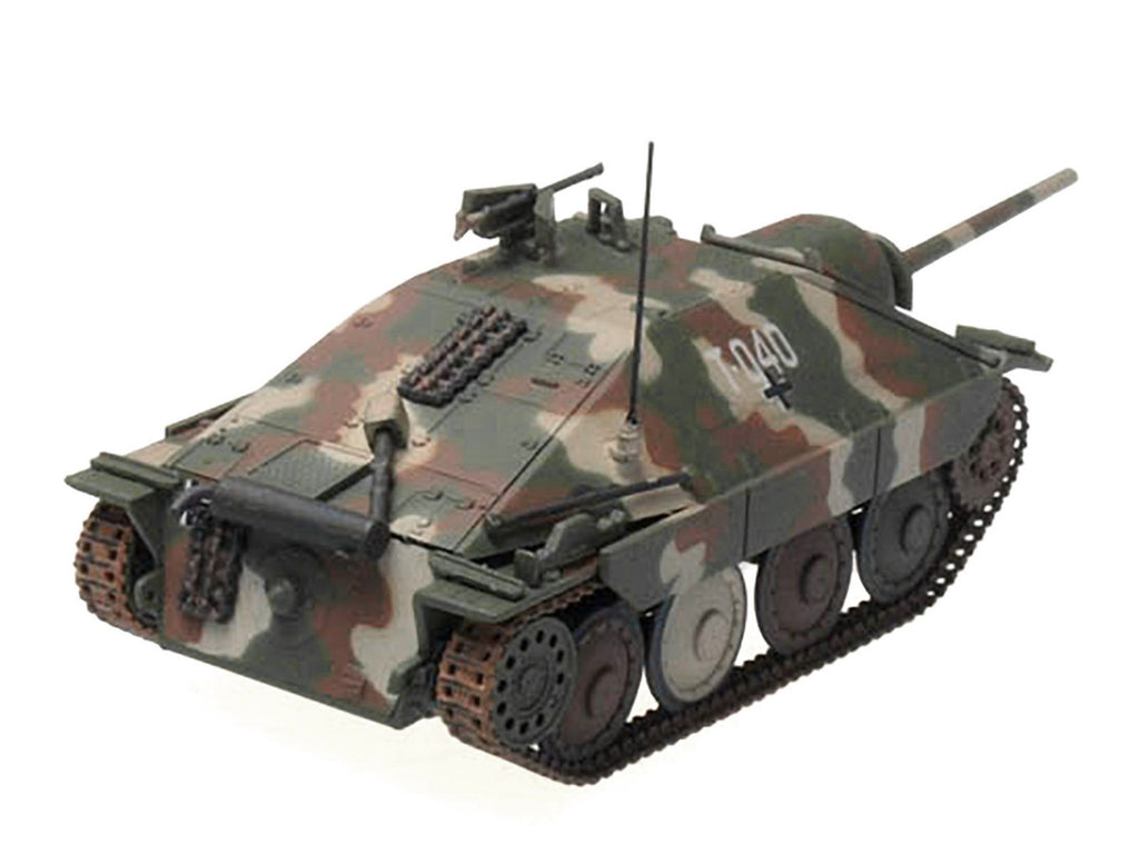 Hetzer (Mid Prod) Tank Destroyer "T-040 Marika 2nd Hungarian Panzer Division Balaton" (1945) German Army 1/72 Diecast Model by Panzerstahl-2