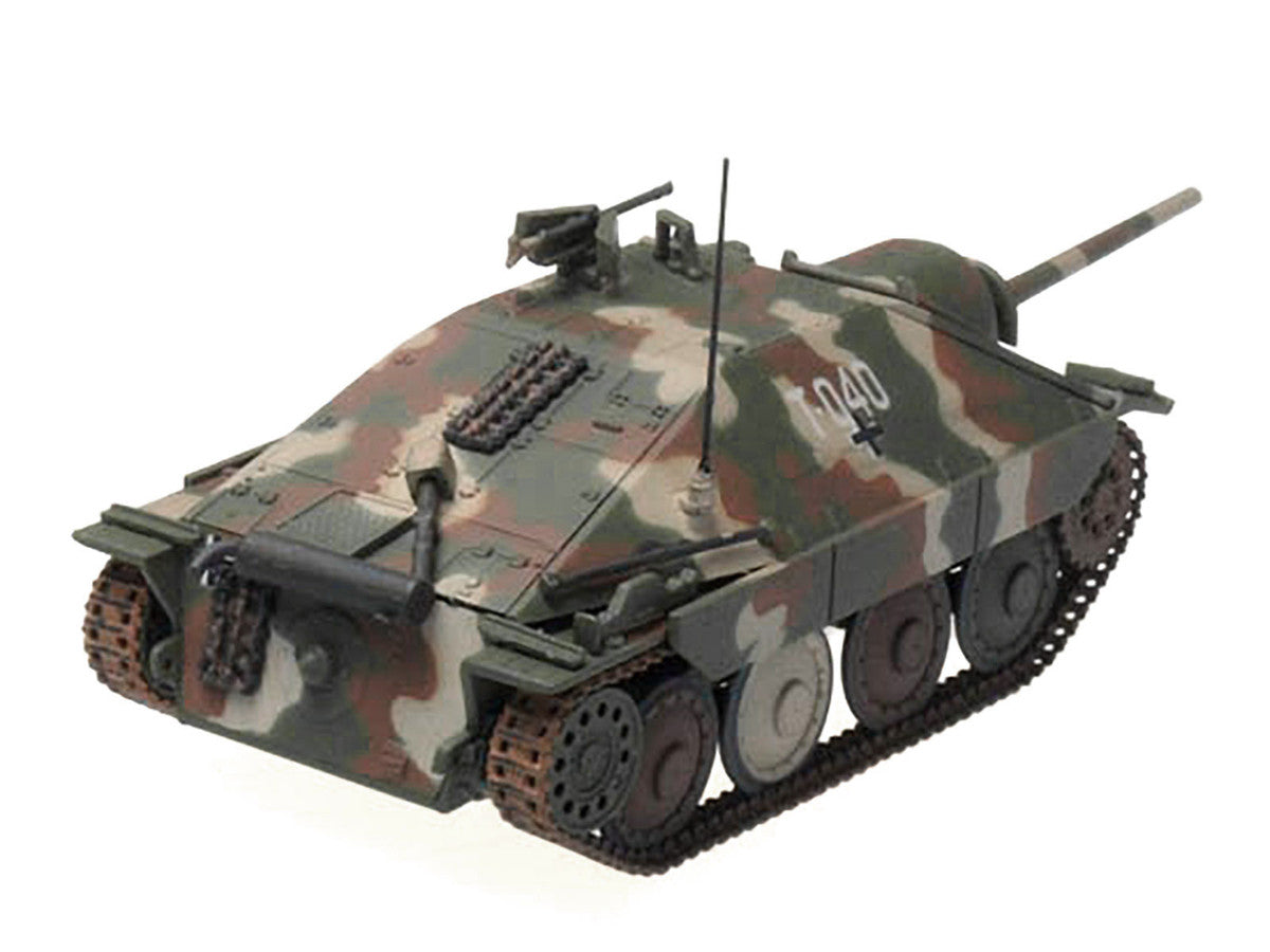 Hetzer (Mid Prod) Tank Destroyer "T-040 Marika 2nd Hungarian Panzer Division Balaton" (1945) German Army 1/72 Diecast Model by Panzerstahl-2