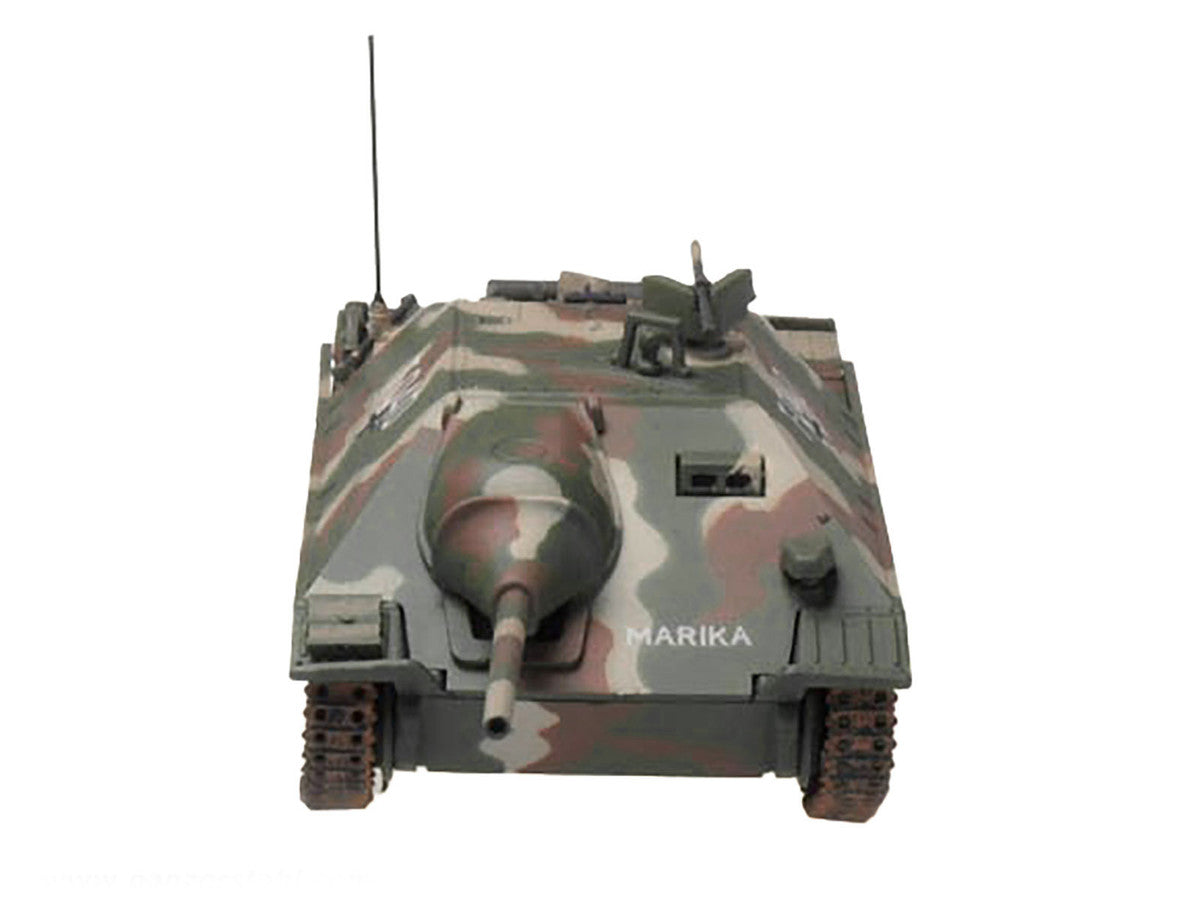 Hetzer (Mid Prod) Tank Destroyer "T-040 Marika 2nd Hungarian Panzer Division Balaton" (1945) German Army 1/72 Diecast Model by Panzerstahl-1