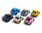 "QubeCarz" Series #1 Set of 6 pieces 1/64 Diecast Model Cars by Mini GT-2