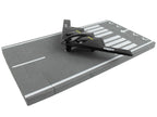 Northrop Grumman B-2 Spirit Stealth Aircraft Black "United States Air Force" with Runway Section Diecast Model Airplane by Runway24-1