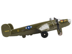 Consolidated B-24 Liberator Bomber Aircraft Olive Drab "United States Army Air Force" with Runway Section Diecast Model Airplane by Runway24-1