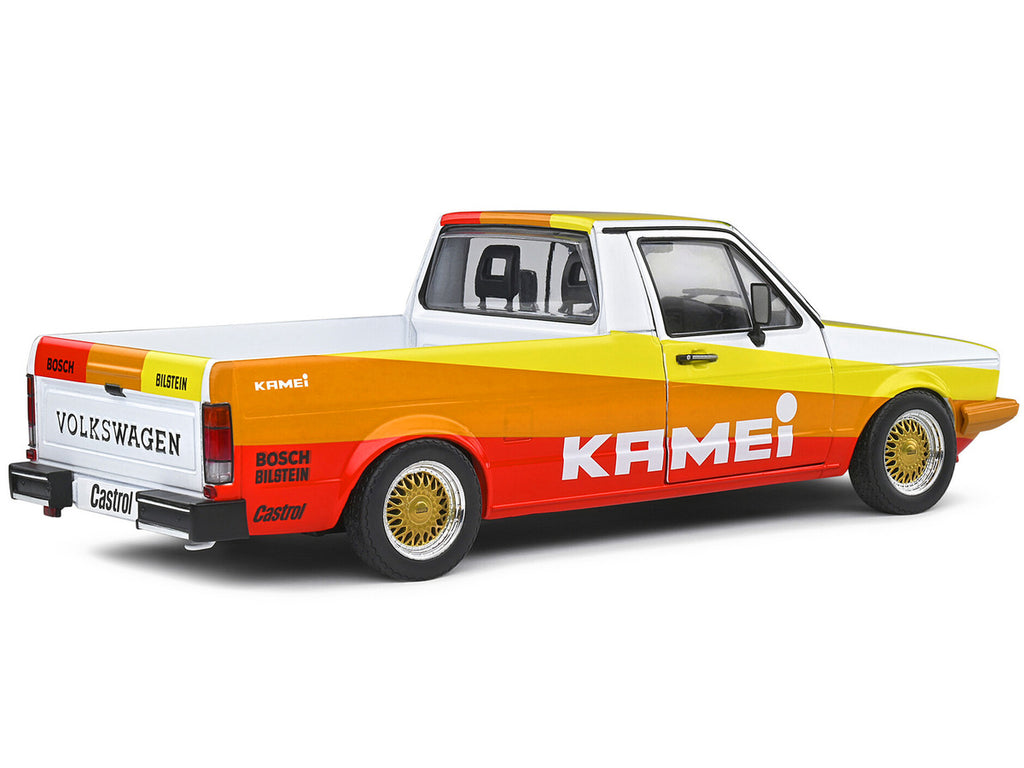1982 Volkswagen Caddy MK 1 Pickup Truck "Kamei Tribute" 1/18 Diecast Model Car by Solido-4
