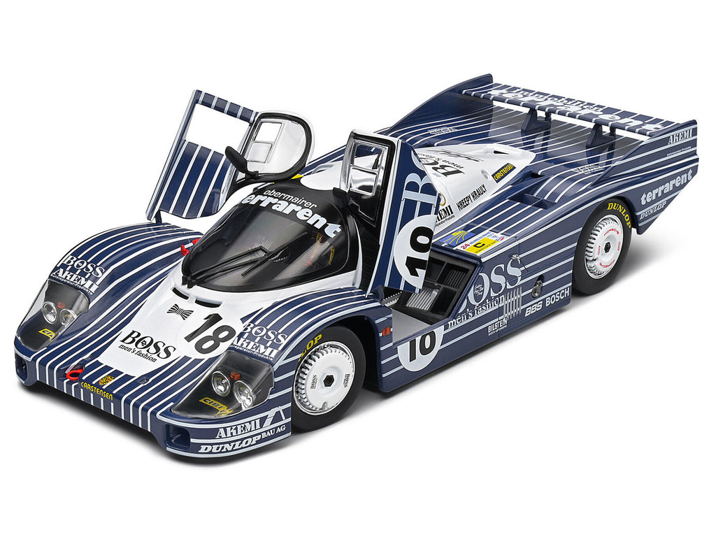 Porsche 956LH #18 Jurgen Lassig - Axel Plankenhorn - Desire Wilson "24 Hours of Le Mans" (1983) "Competition" Series 1/18 Diecast Model Car by Solido-3