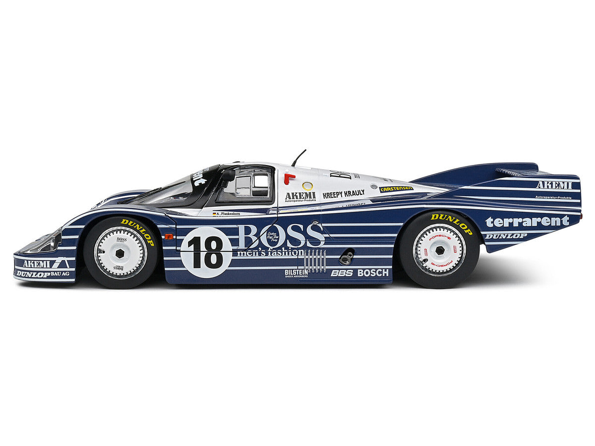 Porsche 956LH #18 Jurgen Lassig - Axel Plankenhorn - Desire Wilson "24 Hours of Le Mans" (1983) "Competition" Series 1/18 Diecast Model Car by Solido-2