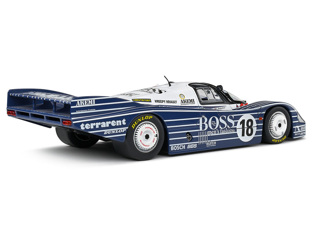 Porsche 956LH #18 Jurgen Lassig - Axel Plankenhorn - Desire Wilson "24 Hours of Le Mans" (1983) "Competition" Series 1/18 Diecast Model Car by Solido-0