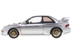1998 Subaru Impreza 22B RHD (Right Hand Drive) Silver Metallic with Gold Wheels 1/18 Diecast Model Car by Solido-0