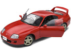 1993 Toyota Supra MK4 RHD (Right Hand Drive) Red 1/18 Diecast Model Car by Solido-1
