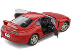 1993 Toyota Supra MK4 RHD (Right Hand Drive) Red 1/18 Diecast Model Car by Solido-3
