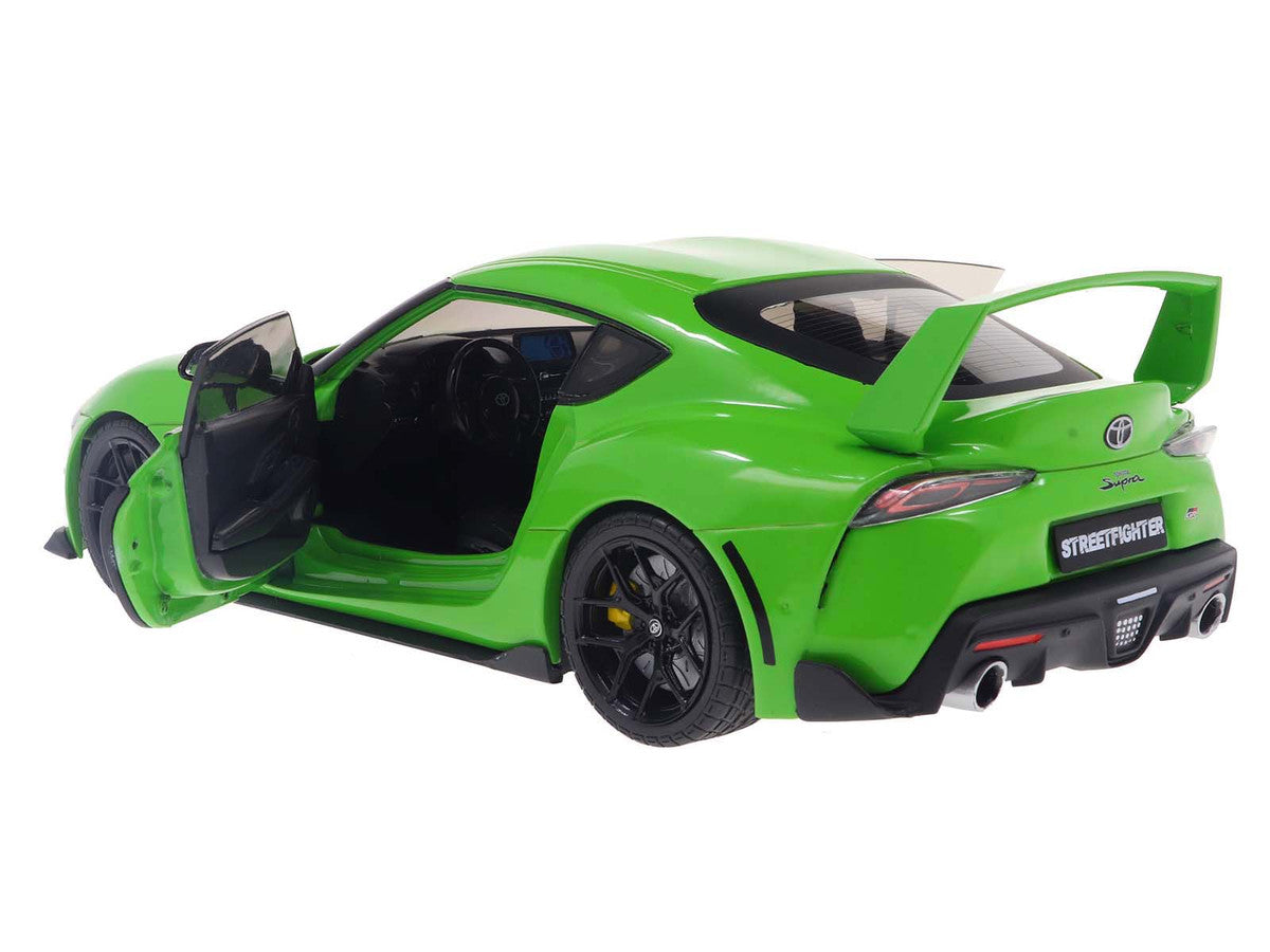 2023 Toyota GR Supra "StreetFighter" Green 1/18 Diecast Model Car by Solido-3