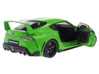 2023 Toyota GR Supra "StreetFighter" Green 1/18 Diecast Model Car by Solido-2