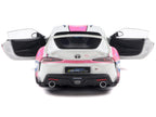 2024 Toyota GR Supra "Itasha" White with Graphics "StreetFighters" 1/18 Diecast Model Car by Solido-0