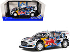 Ford Puma Rally1 Hybrid #16 Adrien Fourmaux - Alexandre Coria 3rd Place "Rally Sweden" (2024) "Competition" Series 1/18 Diecast Model Car by Solido-4
