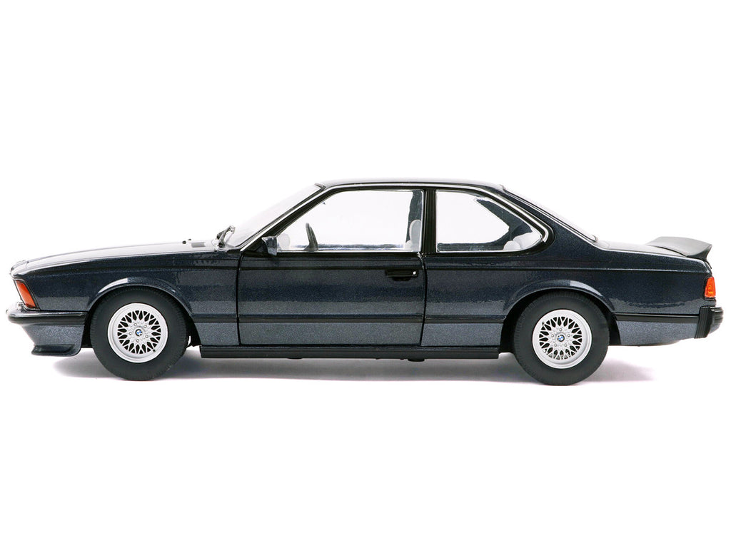 1984 BMW 635 CSI (E24) Macau Blue Metallic 1/18 Diecast Model Car by Solido-0