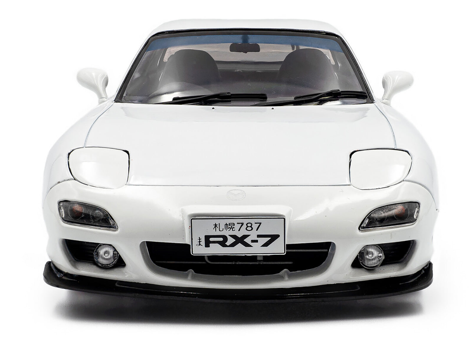 2001 Mazda RX7 Type RS (FD3S) RHD (Right Hand Drive) White 1/18 Diecast Model Car by Solido