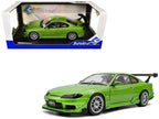 1999 Nissan Silvia S15 Spec-R Aero RHD (Right Hand Drive) "Never Satisfied" Green Metallic 1/18 Diecast Model Car by Solido-4