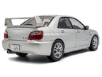 2004 Subaru Impreza WRX STI RHD (Right Hand Drive) Premium Silver Effect 1/18 Diecast Model Car by Solido-2