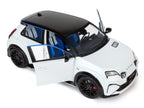 2024 Alpine A290 GTS White Metallic with Black Top 1/18 Diecast Model Car by Solido-2