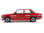 1980 Alpina E21 C1 2.3 Red with Gray Stripes 1/18 Diecast Model Car by Solido-1