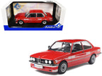 1980 Alpina E21 C1 2.3 Red with Gray Stripes 1/18 Diecast Model Car by Solido-4
