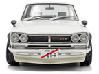 1970 Nissan Skyline (C10) Hakosuka RHD (Right Hand Drive) White 1/18 Diecast Model Car by Solido-3
