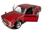 1970 Nissan Skyline (C10) Hakosuka RHD (Right Hand Drive) Red Metallic 1/18 Diecast Model Car by Solido-2