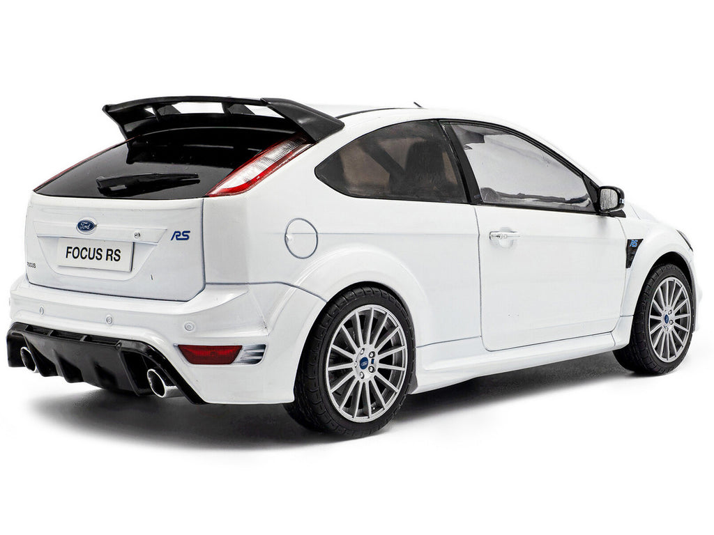 2009 Ford Focus RS MK2 Frozen White 1/18 Diecast Model Car by Solido-1
