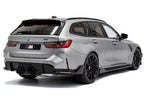 2024 BMW M3 Competition M xDrive Touring Frozen Pure Gray Metallic with Black Top 1/18 Diecast Model Car by Solido-3