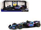Alpine A524 #10 Pierre Gasly "BWT" Formula One F1 Monaco GP (2024) "Competition" Series 1/18 Diecast Model Car by Solido-4