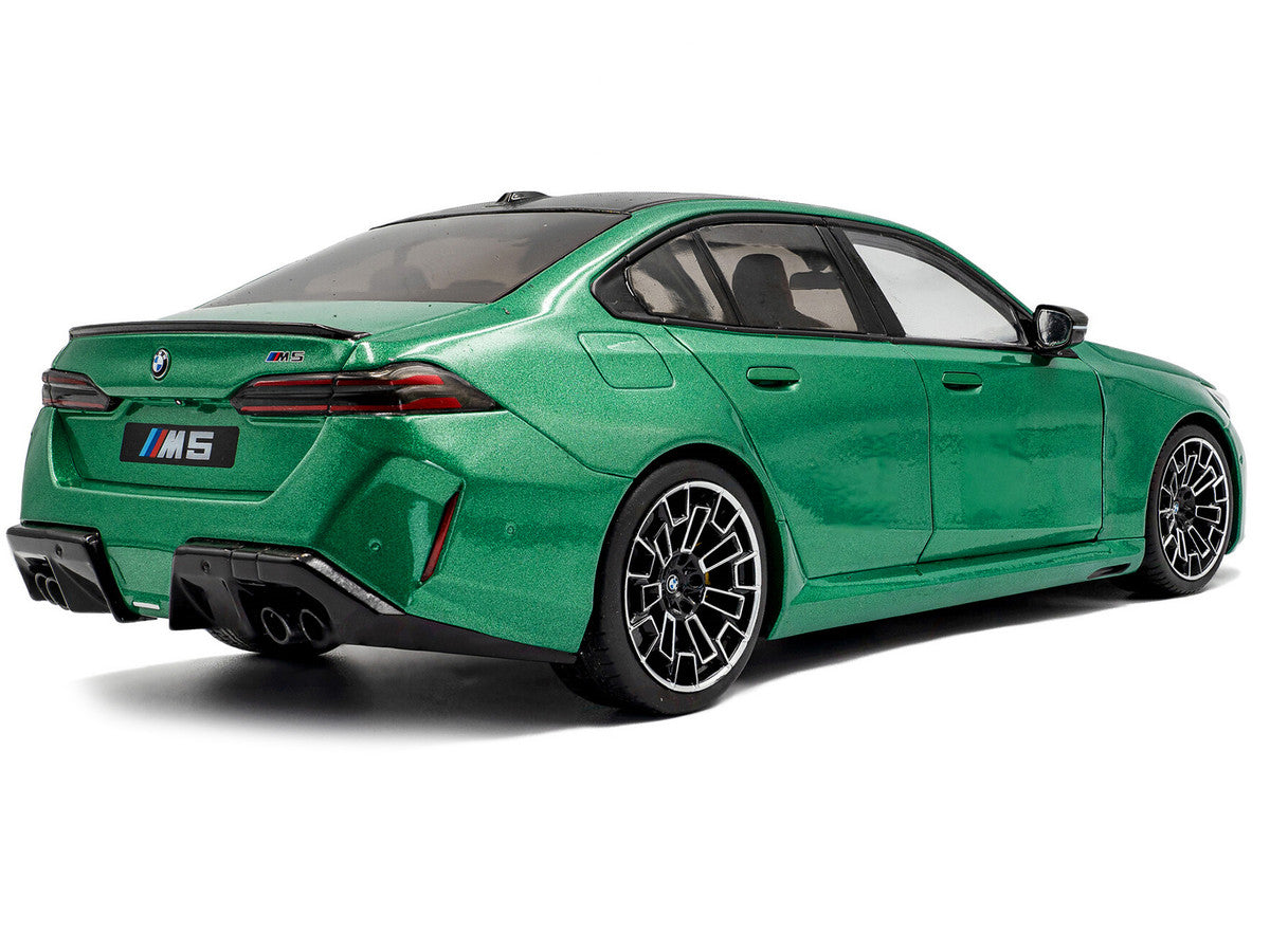 2025 BMW M5 Isle of Man Green Metallic 1/18 Diecast Model Car by Solido-2