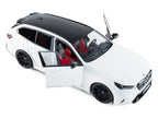 2025 BMW M5 Touring Alpine White with Black Top 1/18 Diecast Model Car by Solido-2