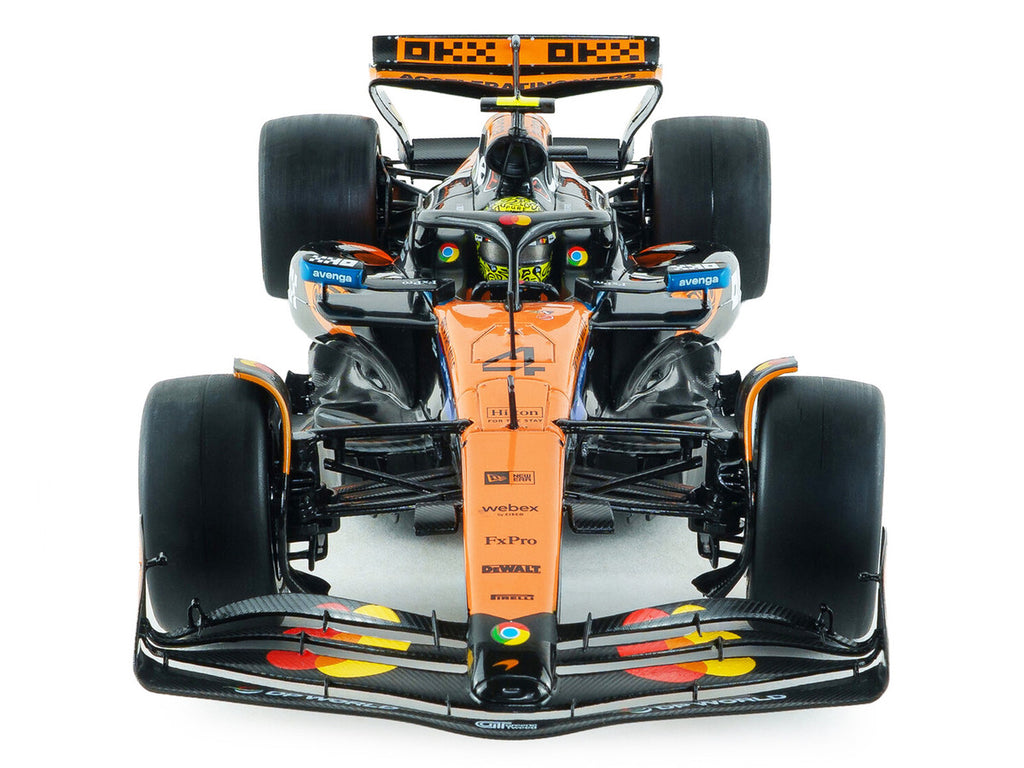 McLaren MCL39 #4 Lando Norris "OKX" Winner Formula One F1 "Australian GP" (2025) "Competition" Series 1/18 Diecast Model Car by Solido-3