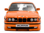 1994 BMW E34 Alpina B10 BiTurbo Orange Metallic with Black Stripes 1/43 Diecast Model Car by Solido