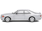 1990 Mercedes-Benz 560 SEC AMG WideBody Silver Metallic 1/43 Diecast Model Car by Solido-1