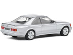 1990 Mercedes-Benz 560 SEC AMG WideBody Silver Metallic 1/43 Diecast Model Car by Solido-2