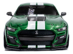 2020 Ford Mustang Shelby GT500 Fast Track Eruption Green Metallic with White Stripes 1/43 Diecast Model Car by Solido-3